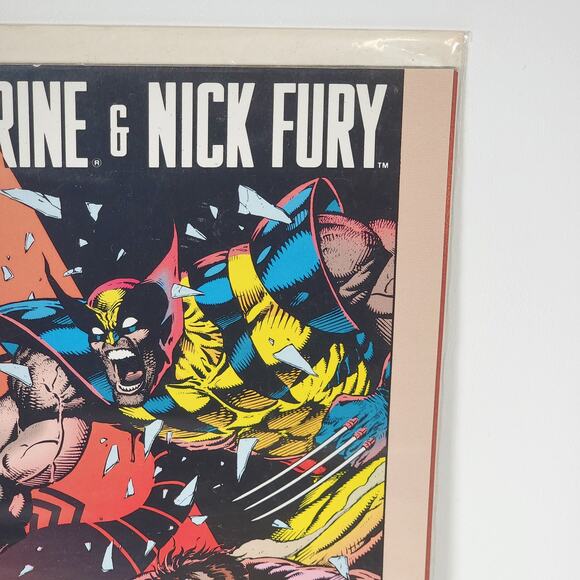 Wolverine & Nick Fury Scorpio Rising‎ #1 Prestige TPB Marvel 1994 McManus Cover - Picture 3 of 5